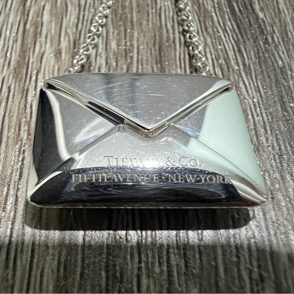 Tiffany‎ & Co. sweet nothings envelope necklace - Picture 4 of 10